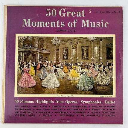 50 Great Moments Of Music (Album No 1) Vinyl 2xLP Record GM-3