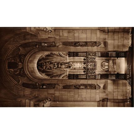 Edinburgh, Scottish National War Memorial, 0048, 4 x Vintage Postcards