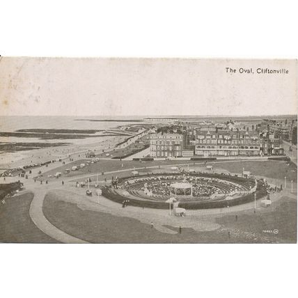 PC16954 Oval. Cliftonville. Valentines series. 1920