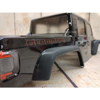Jeep Gladiator Rubicon Custom Painted RC Body 1/10 WB 292mm (Stampede,Granite)