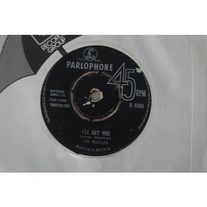 A4-THE BEATLES-SHE LOVES YOU-UK 7" SINGLE-1963-EX- The Beatles
