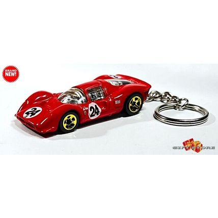 KEYCHAIN RED FERRARI 330 P4 BERLINETTA PININFARINA CUSTOM Ltd GREAT GIFT