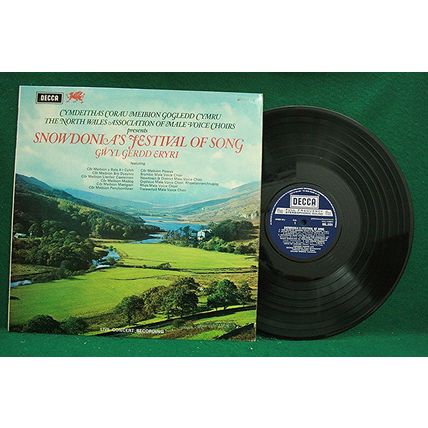 Various - Choirs, Roland Morris - Snowdonia’s Festival Of Song - SKL 5131 - NM