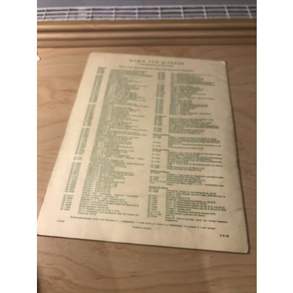 Musik Fur Gitarre Karl Scheit Alfred UHL 10 pieces For Guitar Sheet Music