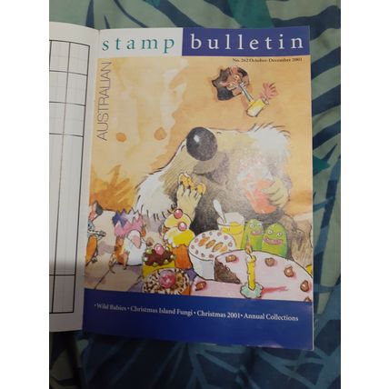 australian stamp bulletin No262 oct dec 2001