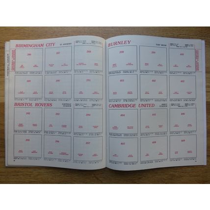 Panini Football 80 - Empty Sticker Album