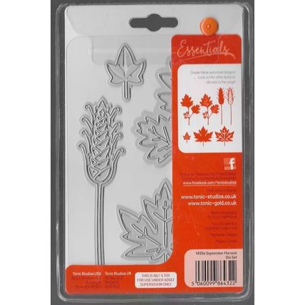 Tonic Studios. September Harvest Die Set. Die Cutting Cardmaking Scrapbooking