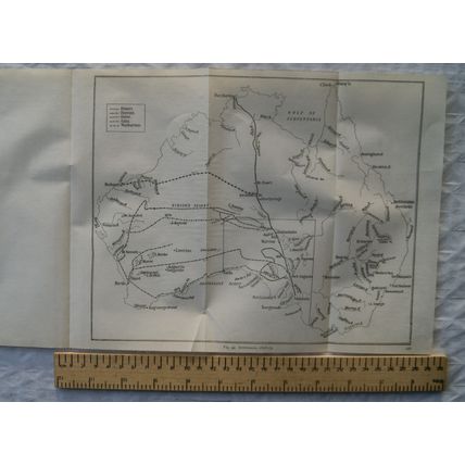 1937 map Australia 1858-1875