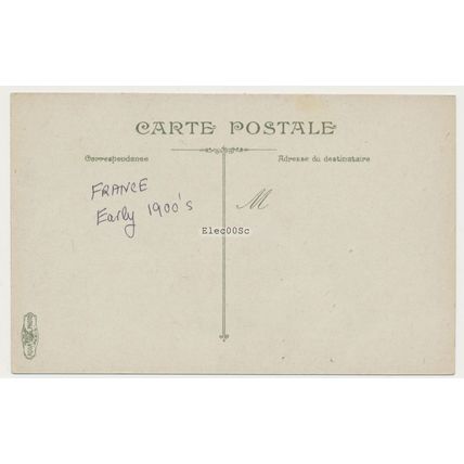 Le HAVRE Le Musée France early 20th C. RPPC Aqua Photo No. 19