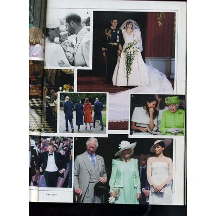 Vanity Fair PRINCESS DIANA cover 2021 "A HOUSE DIVIDED" HARRY, WILLIAM CRISIS