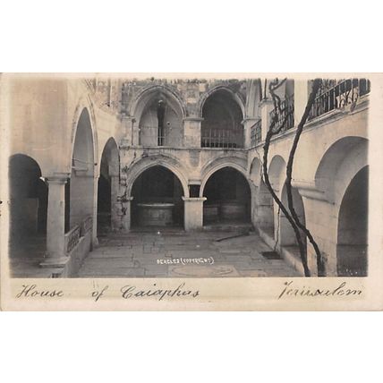 House of Caiaphos. Jerusalem : Beagles photo-style postcard