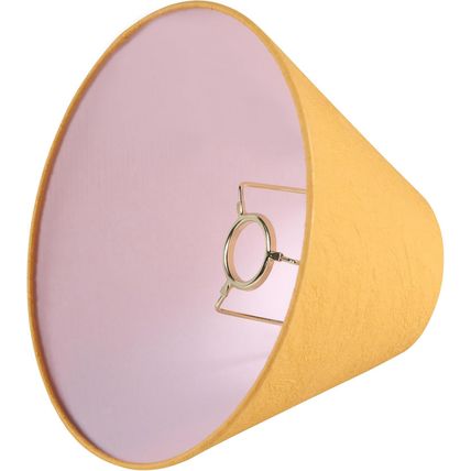 Aspen Creative 56041, Hardback Empire Transitional UNO Lamp Shade, Orange Parchm