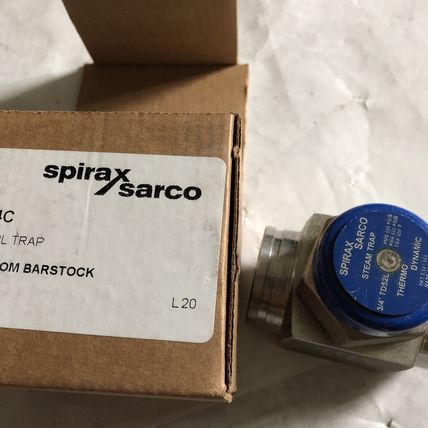 NEW 3/4" SPIRAX SARCO TD52L,B.M.39314C THERMO DYNAMIC STEAM TRAP COOL BLUE,EN,AA