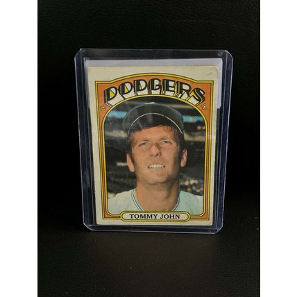 Tommy John #264 | 1972 Topps Baseball Trading Card