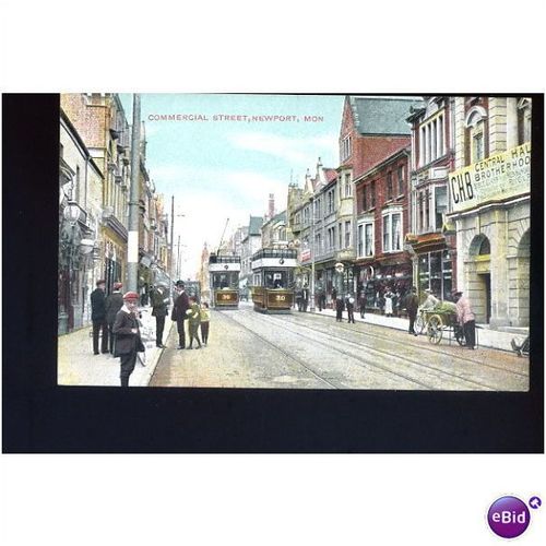 Wales NEWPORT Commercial Street Postcard by Star Series