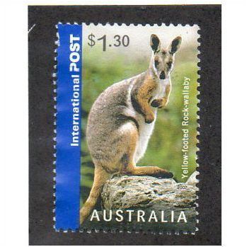 AUS 2007 $1.30 'YELLOW FOOTED ROCK WALLABY' FINE USED (EBID2895)
