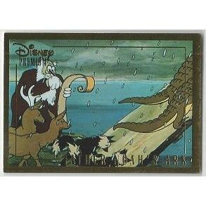 DISNEY ' PREMIUM GOLD ' card # 54 FATHER NOAH'S ARK