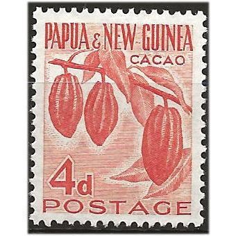 Papua New Guinea 1958 SG18 4d Vermillion Unmounted Mint . ..