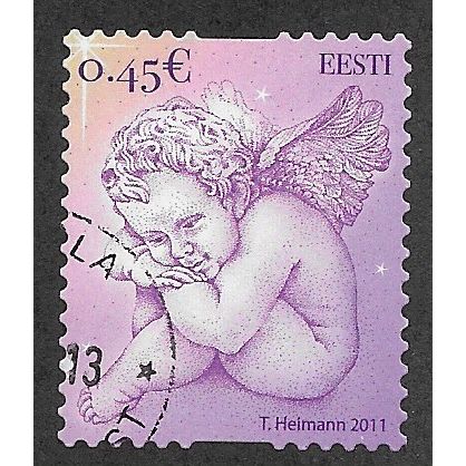 EST 2011 €0.45 (S/A) 'CHRISTMAS' FINE USED (EBID63-635)