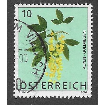 AUT 2007 10c 'FLORA DEFINITIVES ' FINE USED (EBID73-289)