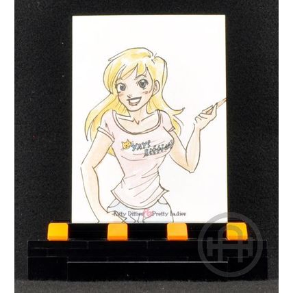 5FINITY Kitty Ditties & Pretty Ladies – Sketch – Amber Stone (2 cards)
