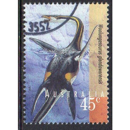 Australia 1997 Prehistoric Animals - Woolangasaurus glendowerensis 45c Used