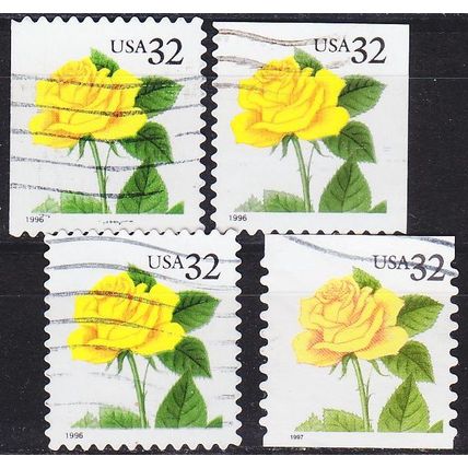 USA [1996] MiNr 2795 ex ( O/used ) [01] Blumen
