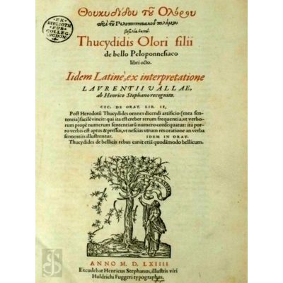 Thucydidis Olori Filii de Bello Peloponnesiaco Libri Octo - Volume 1 van 2 by Th