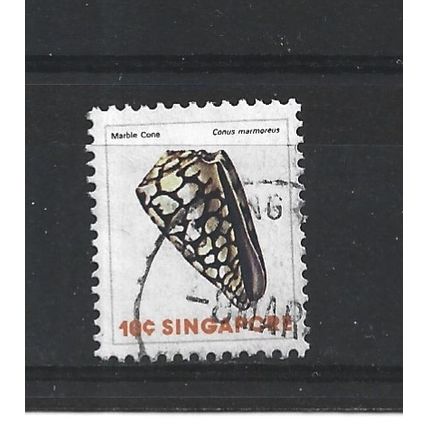Singapore.SG291 10c Marble Cone.Fine Used.Jun25