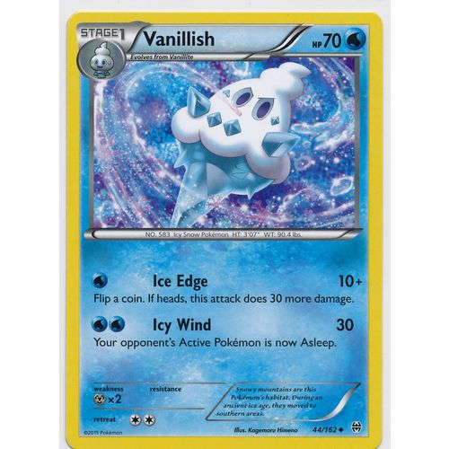 Pokemon XY BREAKThrough #044/162 Vanillish