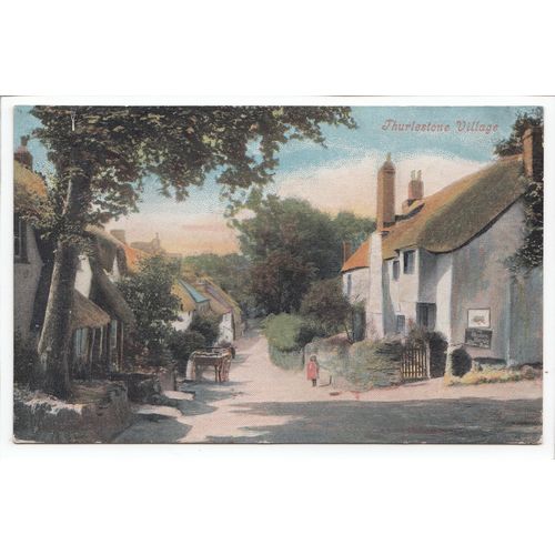 Thurlestone Village Devon Postcard