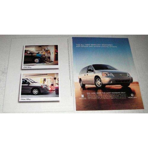 2004 Mercury Monterey Ad - Forward Reversing Sensors