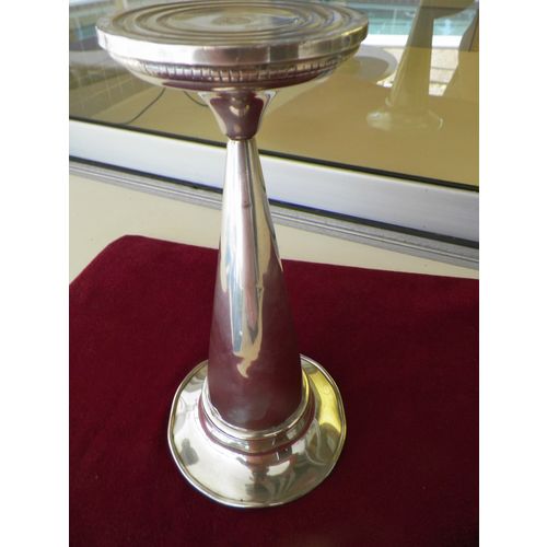 REVERE 10 1/4'' STERLING SILVER TRUMPET VASE 5 1/8" TOP DIAMETER