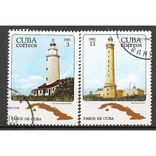 Cuba N° 2294/95 YVERT OBLITERE ( USED )