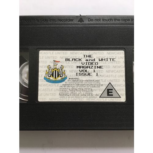 NEWCASTLE UNITED - THE BLACK AND WHITE VIDEO VOL. 1 ISSUE 1 (VHS)