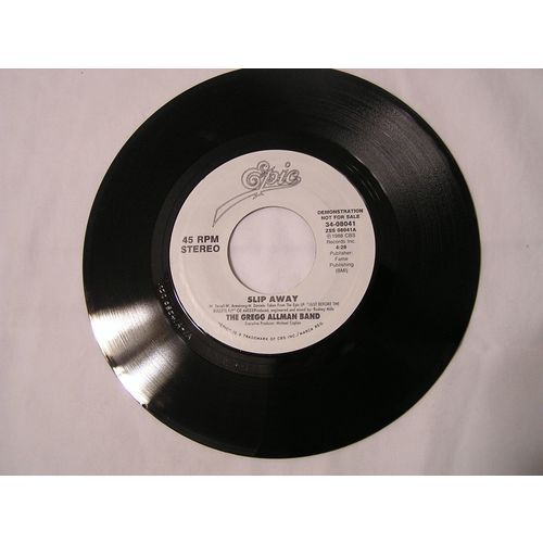 The Gregg Allman Promo 45-SLIPPING AWAY STEREO