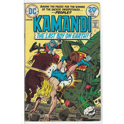 Kamandi (Vol 1) The Last Boy on Earth # 014 VG- RS003 AMERICAN COMICS