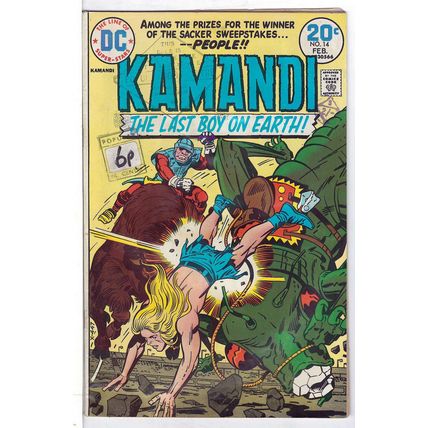 Kamandi (Vol 1) The Last Boy on Earth # 014 G RS003 BRONZE AGE COMICS