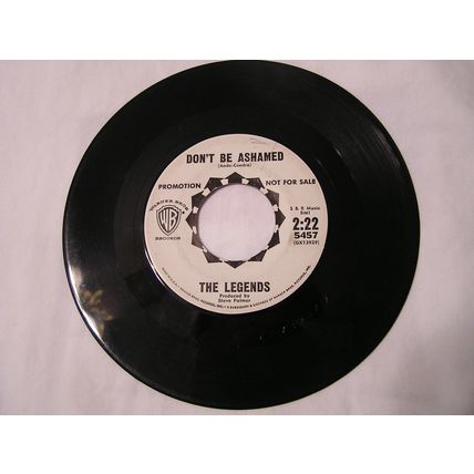 The Legends Promo 45-HERE COMES THE PAIN/DON'T BE ASHAMED Garage Band