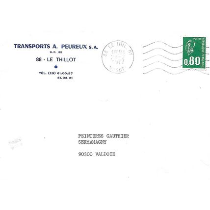 88 Le Thillot Vosges (28th February 1977)