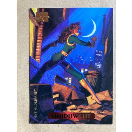 Marvel Masterpieces 1994 Base trading Card # 106 Shadowcat (B) Fleer