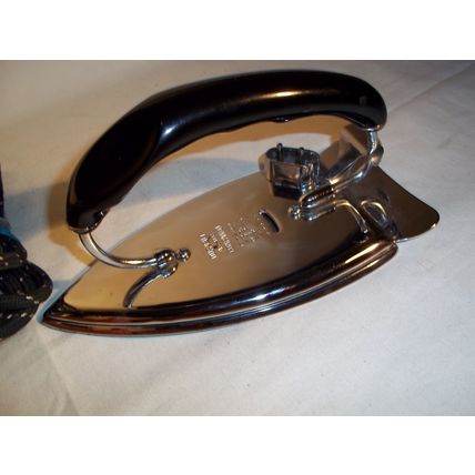 Vintage Durabilt Folding Travel Iron WORKS Excellent Condition*