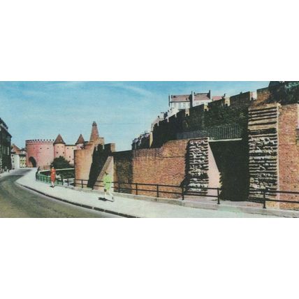Warszawa Poland Rare Unique Bookmark 6" x 2" Postcard