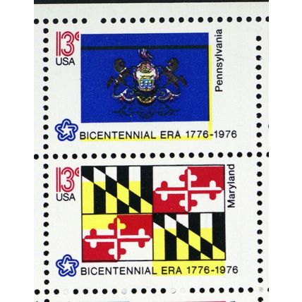 1633a, Large Yellow Color Shift Error In Full Sheet of 50 Stamps - Stuart Katz