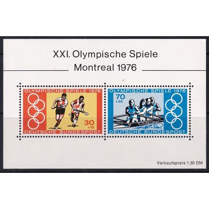 Germany 1976 SG MS1781 UMM - Sport/Olympics (B-033 (2))