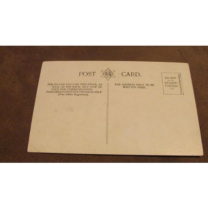 Early Postcard - Melrose Abbey - Scottish Borders