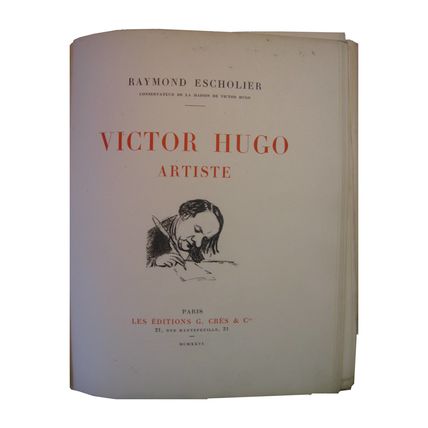 Raymond Escholier, Victor Hugo: Artiste, Paris, 1926 In French