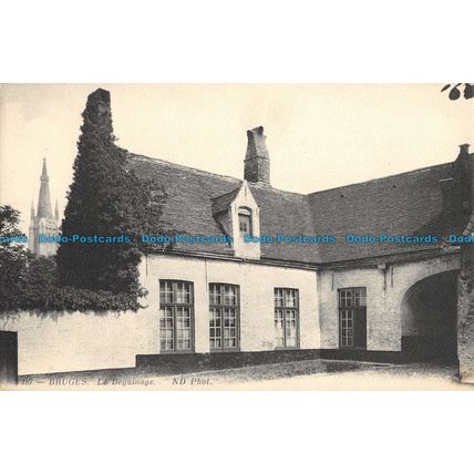 R053626 Bruges. Le Beguinage. ND. No 187