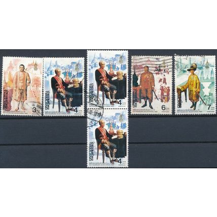 Bicentenary Chakri Dynasty of Bangkok -Thailand 1982 -F H - MiNr 1000/1 & 1003/4