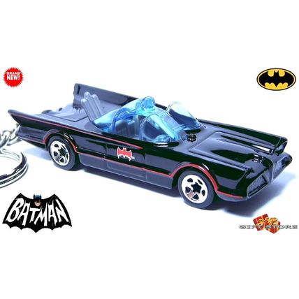 KEYCHAIN 1966 LINCOLN FUTURA BATMOBILE BATMAN ROBIN G BARRIS